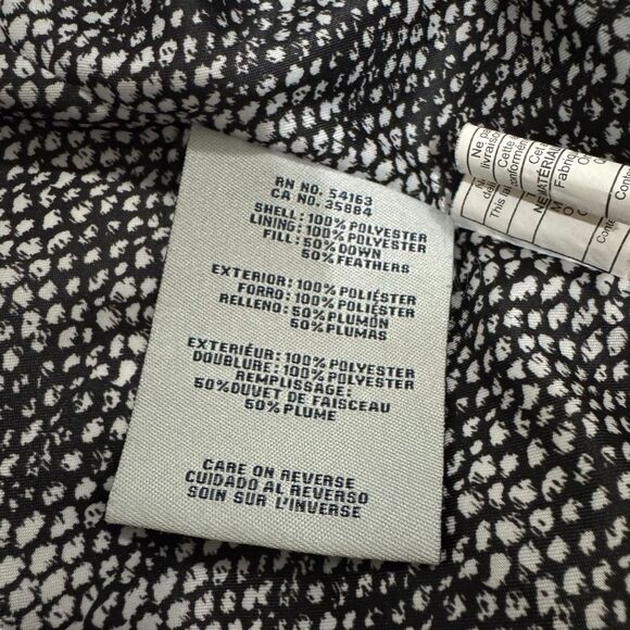 Cole Haan Women’s Signature Pillow Collar Puffer Coat Size Large Carbon Grey - Picture 9 of 9